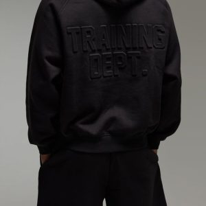 Training Dept Boxy Embossed Short Tracksuit