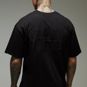 Tall Training Dept Oversized Embossed T-shirt