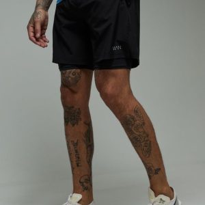 Tall Man Active Stretch Woven 7inch 2in1 Short