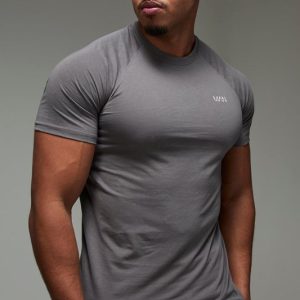 Man Active Workout Raglan T-shirt