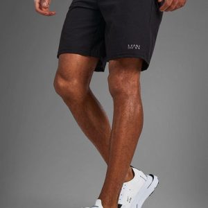 Man Active Workout Zip Pocket Regular Fit 5inch Shorts
