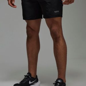Man Active Stretch Woven Regular Fit 7inch Workout Short