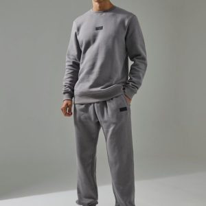 Man Active Sweatshirt & Sweatpants Tracksuit