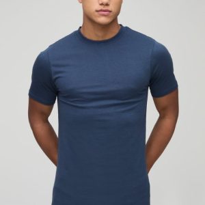 Basic Slim Fit Crew Neck T-Shirt