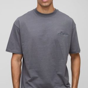 Oversized BM Signature Crew Neck T-shirt