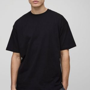 Basic Oversized Crew Neck T-shirt