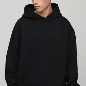 Basic BM Signature Oversized Boxy Hoodie