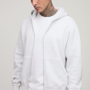 Tall Basic Boxy Zip Through Hoodie