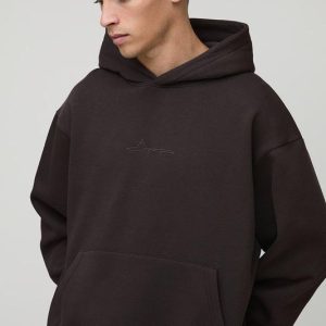 Basic BM Signature Oversized Boxy Hoodie
