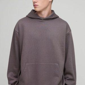 Basic Oversized Over the Head Hoodie