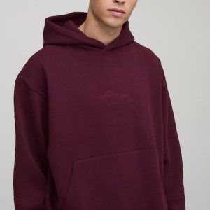 Basic BM Signature Oversized Boxy Hoodie