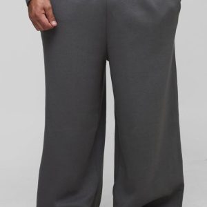 Plus Basic Extreme Wide Leg Sweatpants