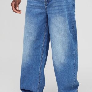 Baggy Rigid Jean in Light Blue