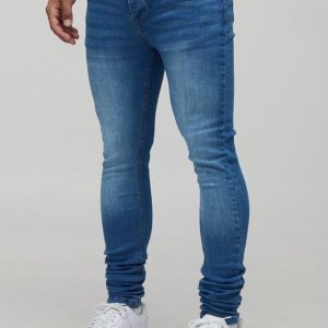 Super Skinny Stretch Jean In Light Blue