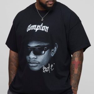 Plus Easy-E License Print Regular Fit T-Shirt