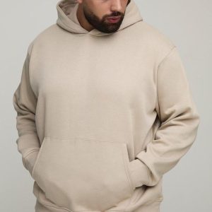 Plus Basic Oversized Over the Head Hoodie