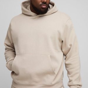 Plus Basic Boxy Over the Head Hoodie