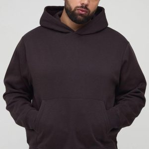 Plus Basic Boxy Over the Head Hoodie