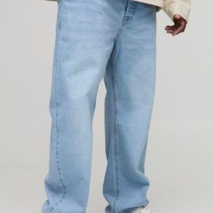 Plus Straight Rigid Jeans