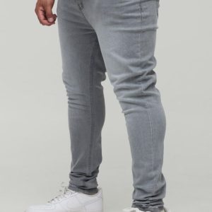 Plus Super Skinny Ripped Stretch Jeans