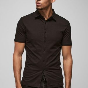 Short Sleeve Stretch Fit Jersey Shirt