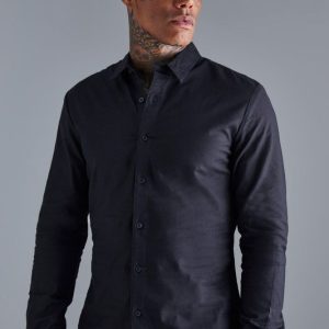 Long Sleeve Stretch Fit Shirt