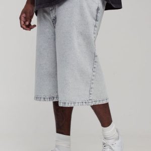 Plus Ice Wash Relaxed Fit Jorts