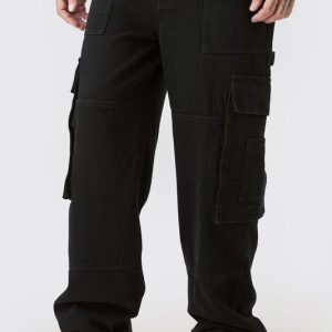Tall Baggy Fit Cargo Jeans