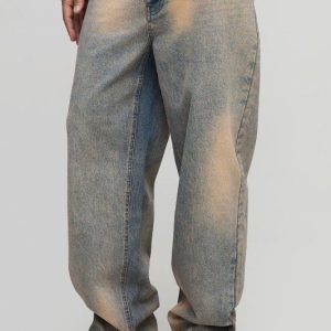 Tall Extreme Tinted Stonewash Relaxed Fit Jeans