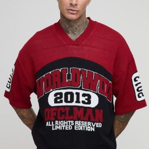 Tall Worldwide Knitted Hockey Top