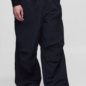 Tall Elasticated Waist Pleat Parachute Pants