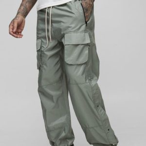 Tall Elasticated Waist Relaxed Cargo Pants