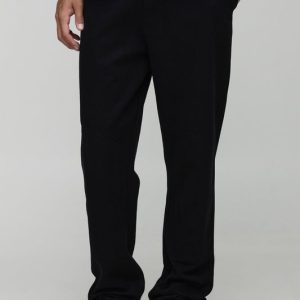 Tall Fixed Waist Straight Fit Worker Trousers