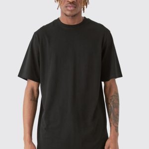 Tall Basic Longline Crew Neck T-shirt