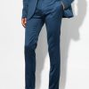 Tall Navy Satin Skinny Fit Suit