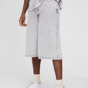 Tall Ice Wash Relaxed Fit Jorts