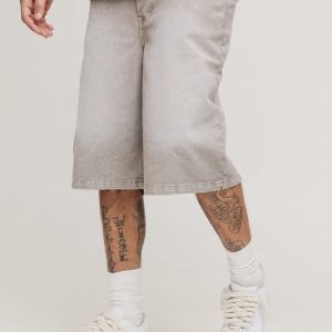 Tall Washed Relaxed Fit Jorts