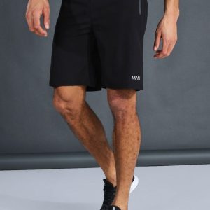 Tall Man Active Workout Zip Pocket Regular Fit 9inch Shorts