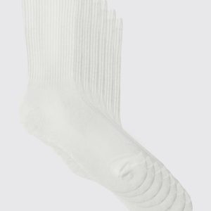 7 Pack Plain Sport Socks