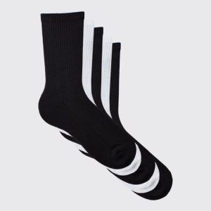 5 Mix Plain Sport Socks