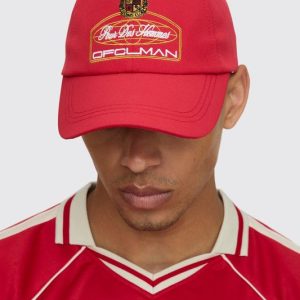 MAN Embroidered Varsity Twill Cap