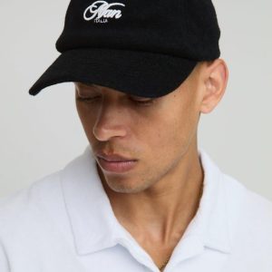 MAN Towelling Embroidered Cap