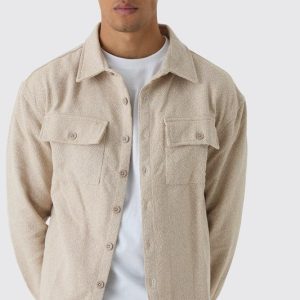 Boucle Heavyweight Shirt Jacket