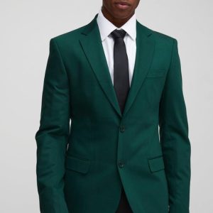 Skinny Single Breasted Suit Jacket