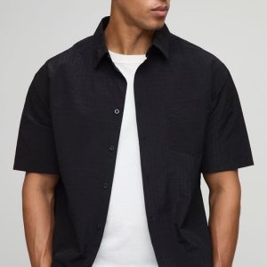 Oversized Technical Ripstop Shirt