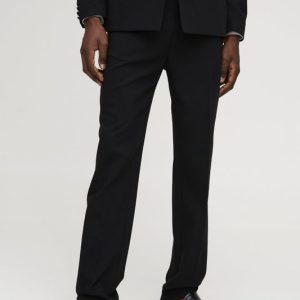 Straight Fit Tailored Pants