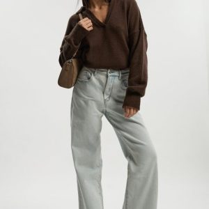 Comfort Stretch High Waist Straight Leg Jean