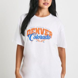 Denver Colorado Printed T-Shirt