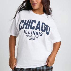 Plus Chicago Oversized T-shirt