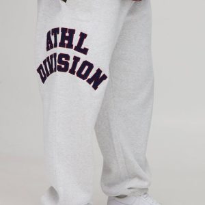 Plus Oversized Fit Varsity Applique Joggers